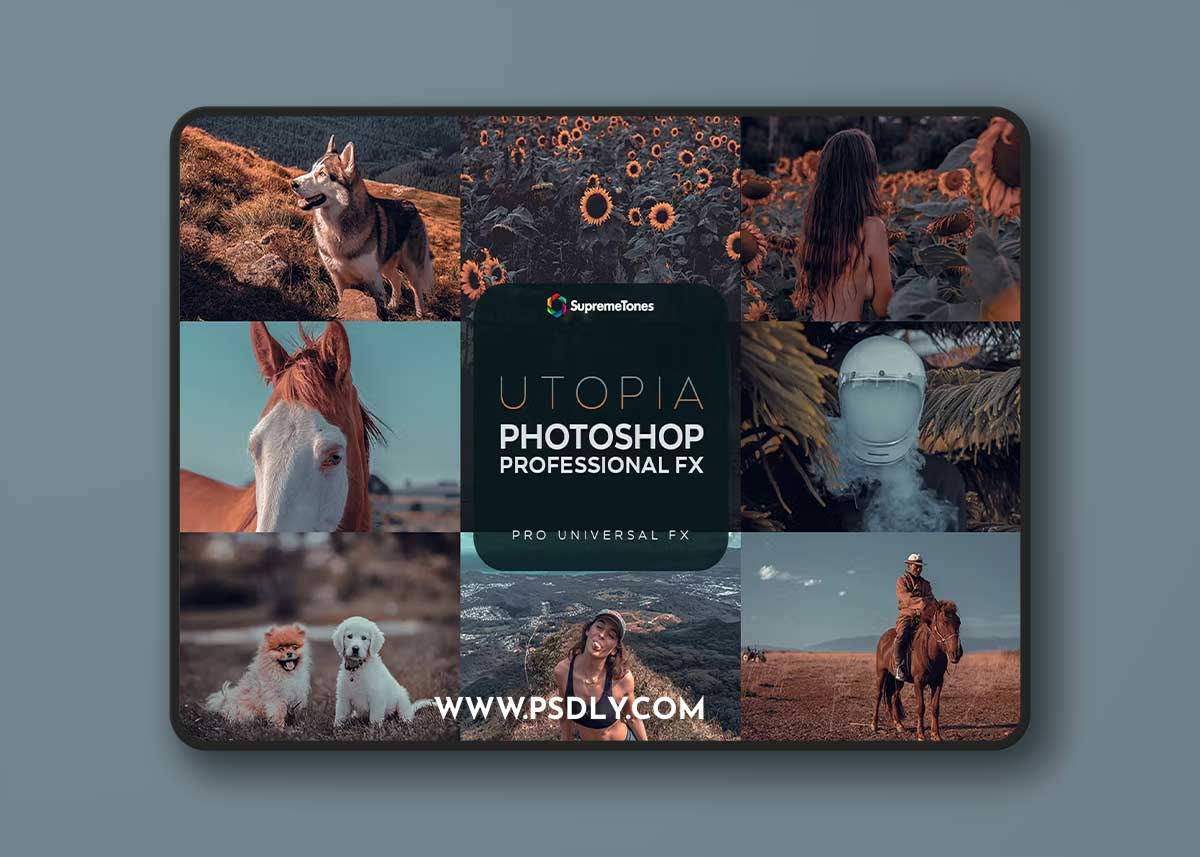 Utopia Photoshop Actions 74RKS6K