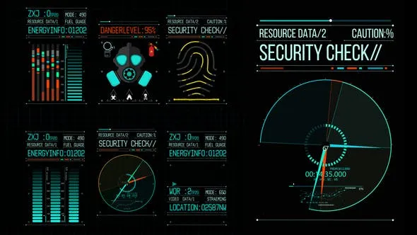 Videohive HUD700 Info Boxes 47381809