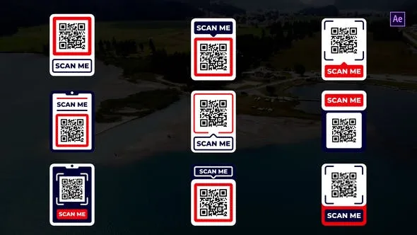 Videohive Modern QR Code After Effects 47630854