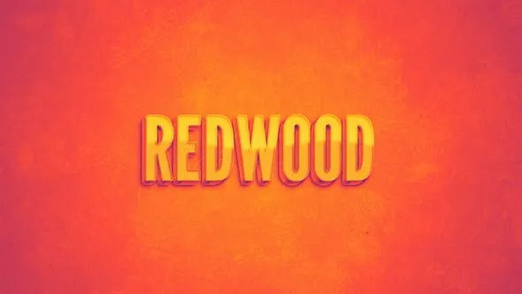 Videohive Redwood Typography 47548113