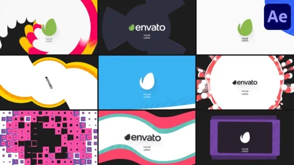 Videohive Stylish Logo Transitions for After Effects 47470994