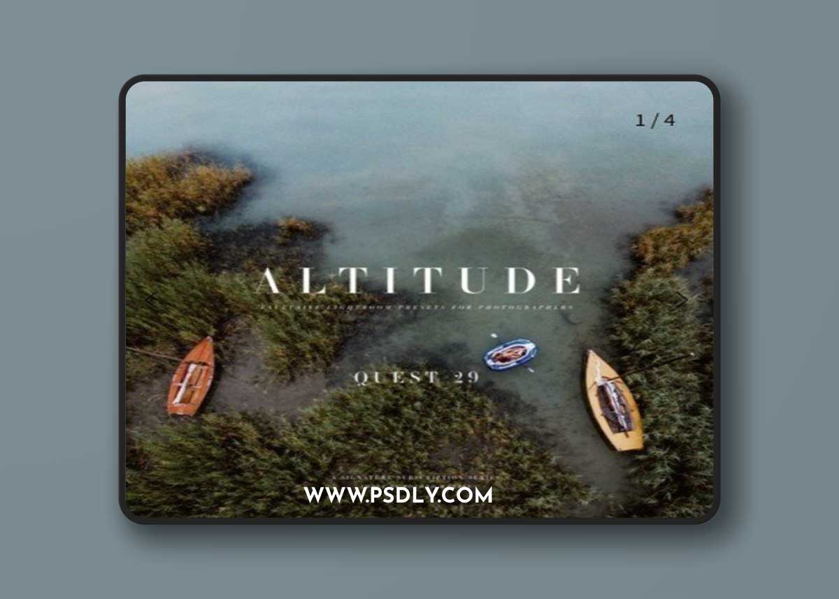 Archipelago - Quest 29 Altitude Presets