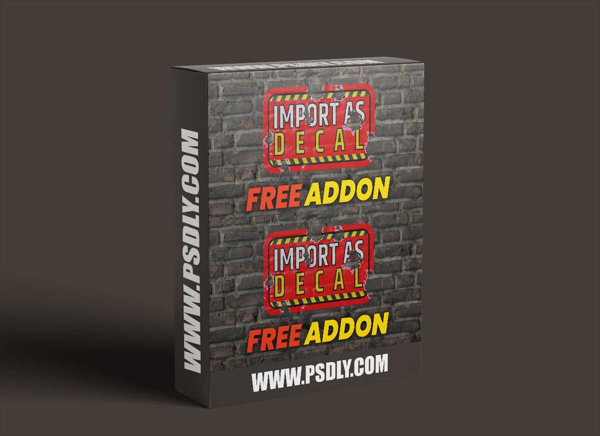 Blender - Import As Decal v2.2.0