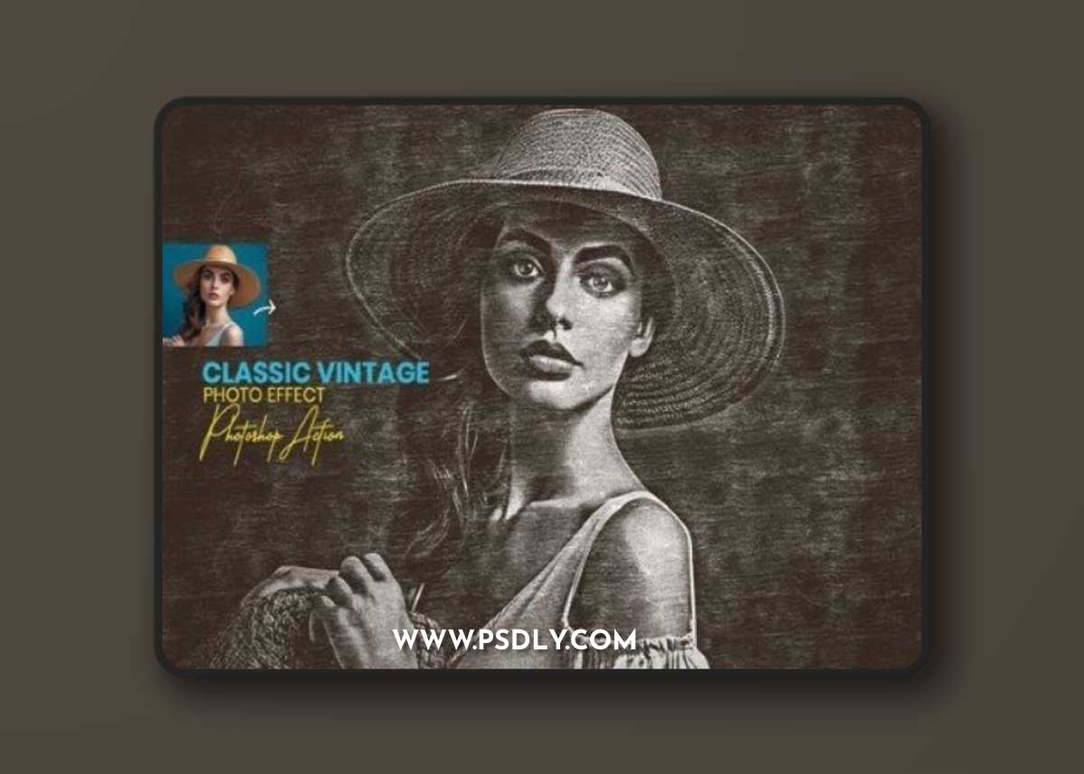 Classic Vintage Photo Effect