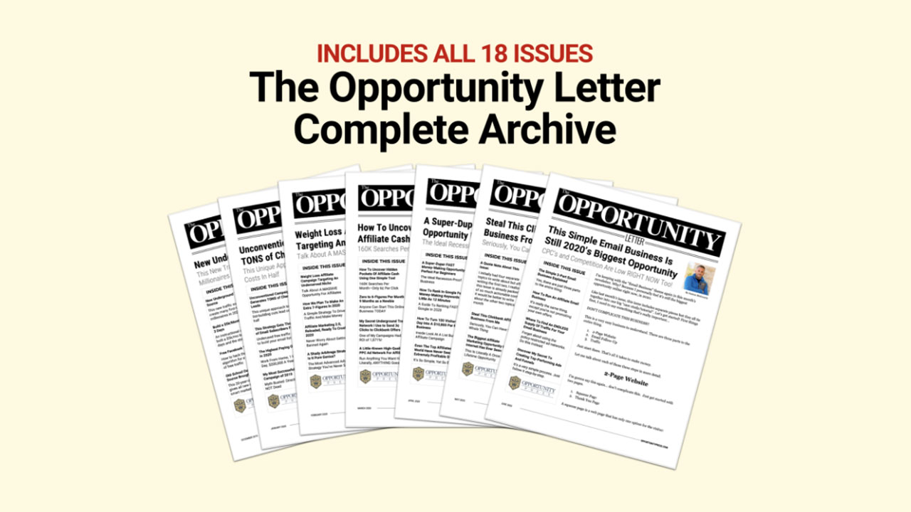 Duston McGroarty – Opportunity Letter Archive 2023