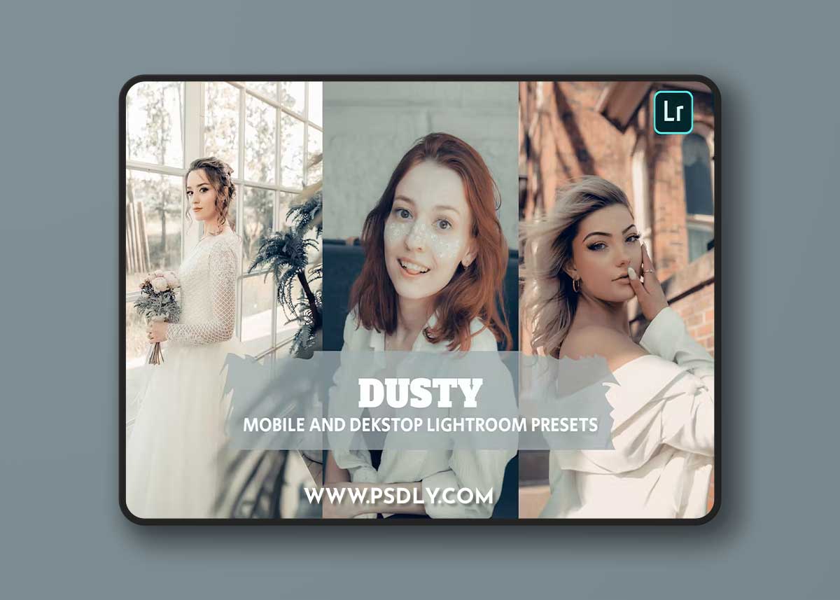 Dusty Lightroom Presets Dekstop and Mobile JRXCMVS