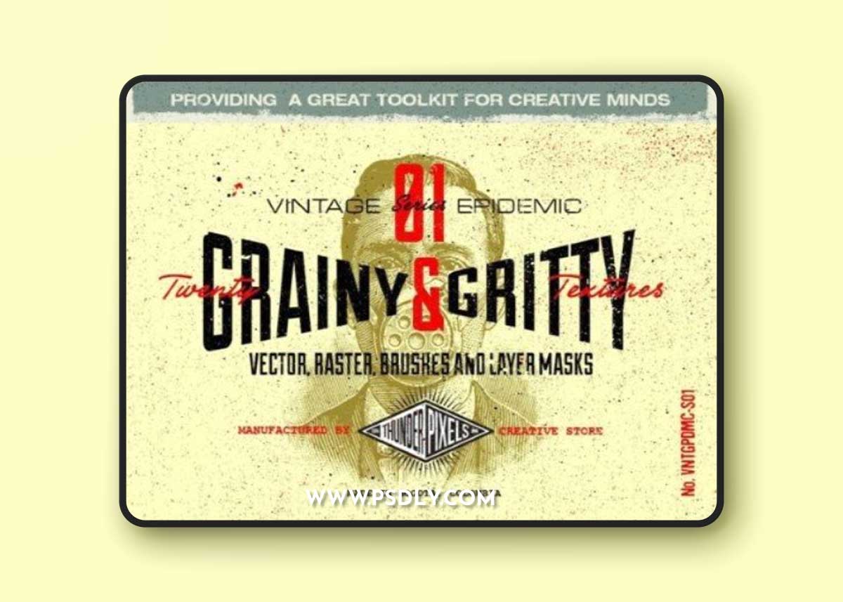 Great Bundle 1000+ Vintage Textures