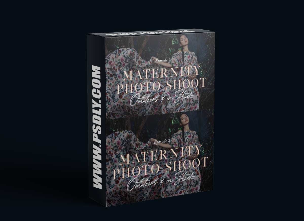 Lola Melani Collective - Maternity Photo Shoot Outdoors & In Studio