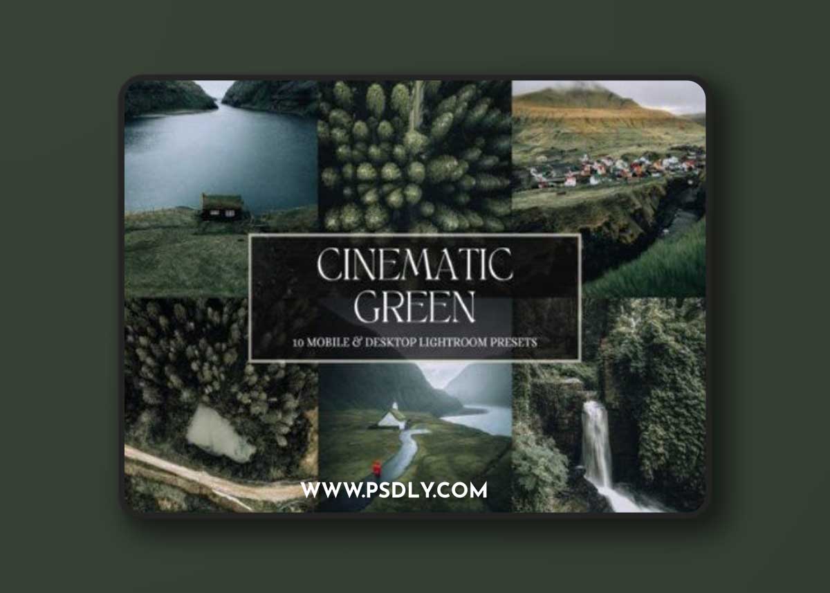 MePresets - Cinematic Green Presets