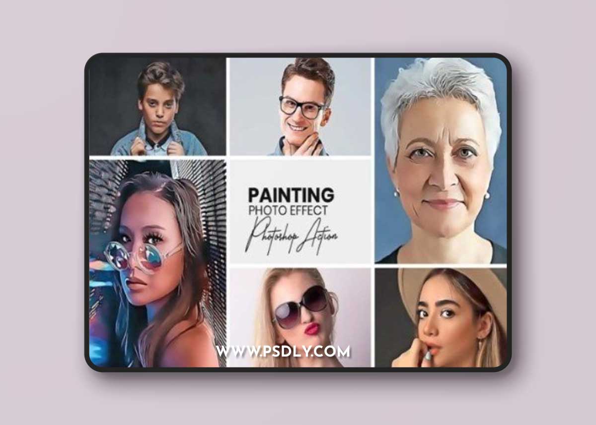 Painting Photoshop Actions
