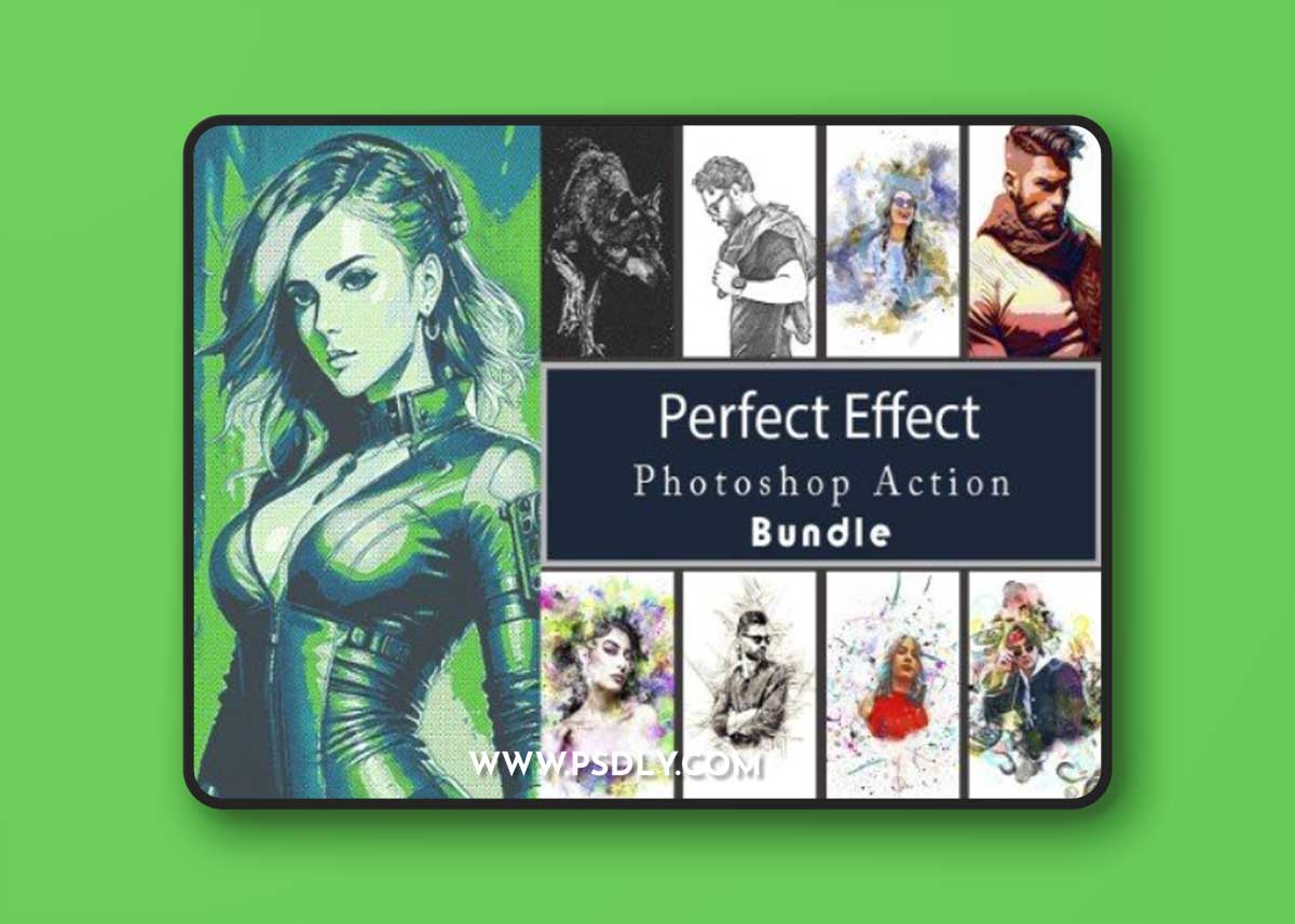 Perfect Effect Photoshop Action Bundle