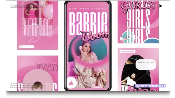 Videohive Barri doll stories instagram 47886712