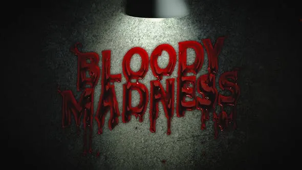 Videohive Bloody Madness Intro 48300875