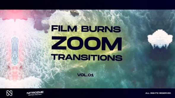 Videohive Film Burns Zoom Transitions Vol. 01 48059801