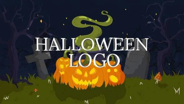 Videohive Halloween Logo 48257436