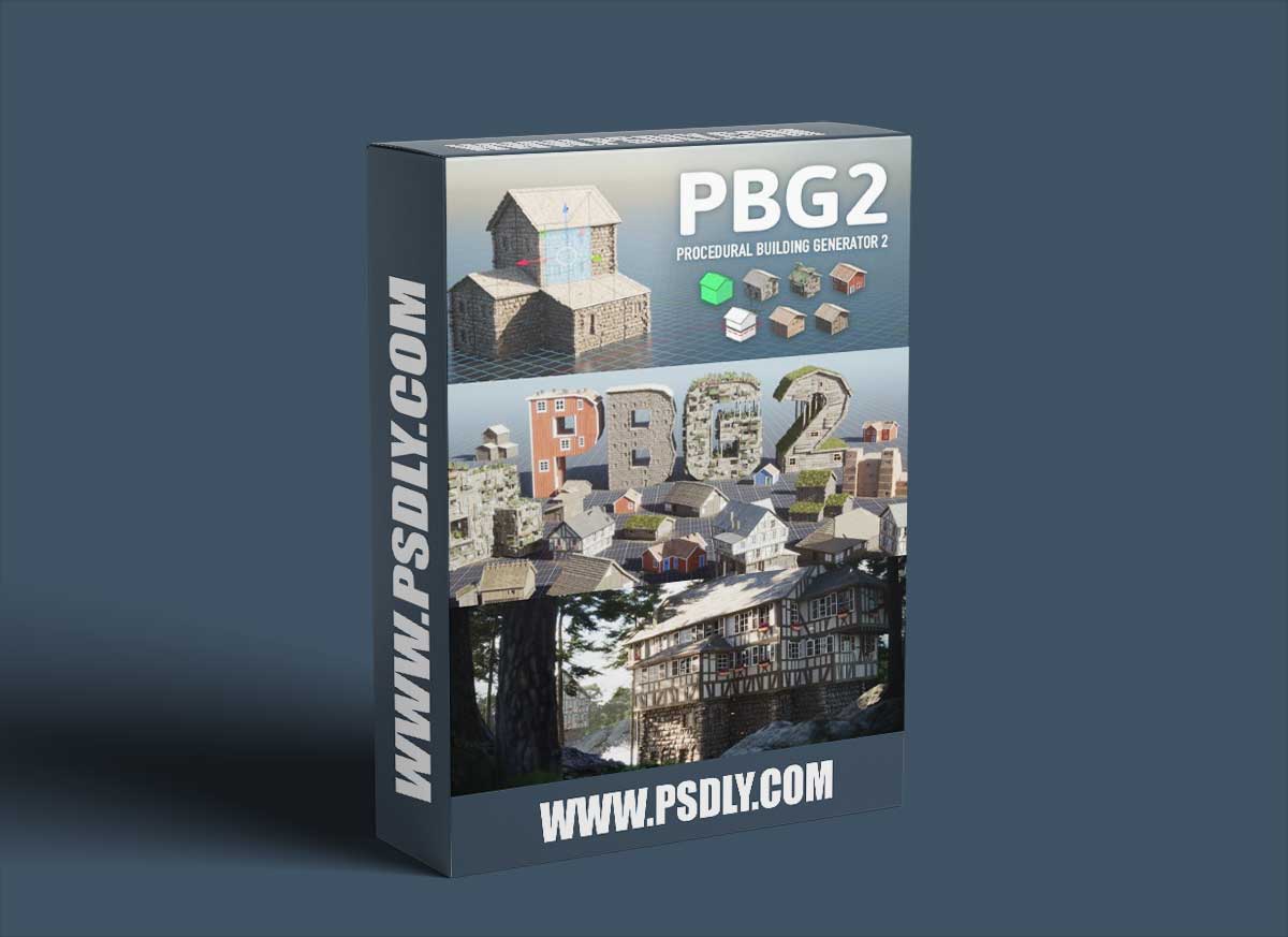 Blender Market - Procedural Building Generator 2