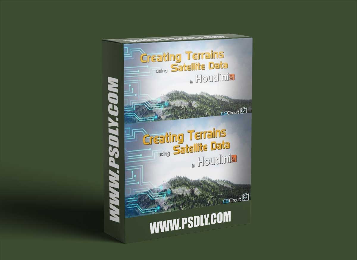 CGCircuit – Creating Terrains using Satellite Data in Houdini