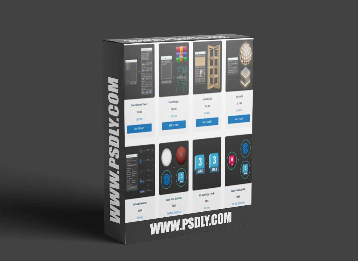 D95 DESIGN PLugins upto 3dsMax 2024 (Oct 2023)