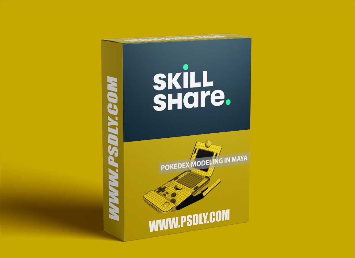 From Concept to 3D: Pokedex Modeling with Autodesk Maya