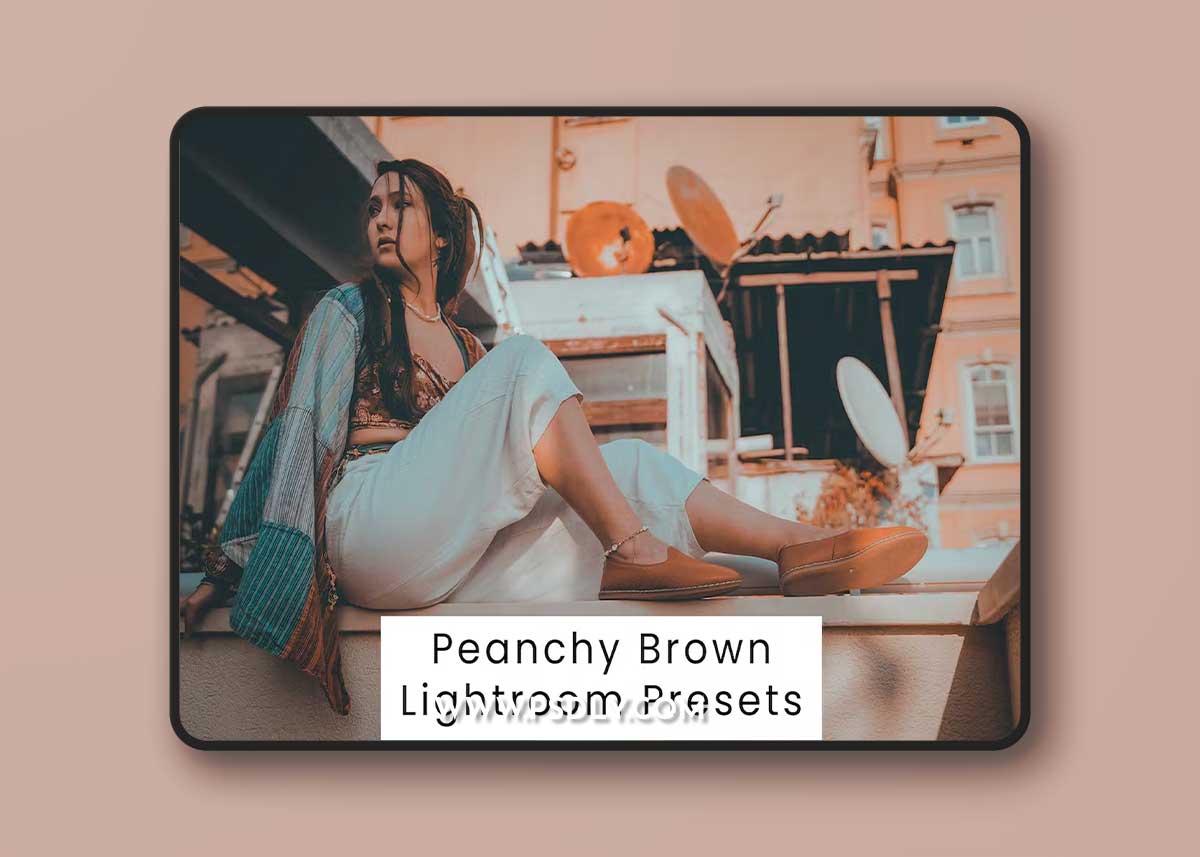 Peanchy Brown Lightroom Presets F7U7A4T