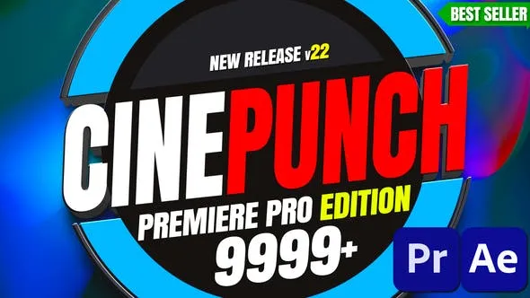 Videohive - CINEPUNCH I Premiere Pro Effects Pack 21485487