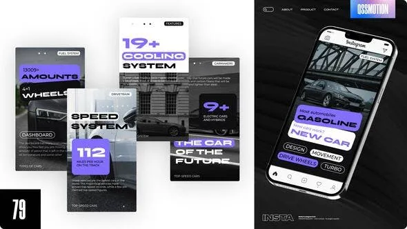 Videohive Car Reels 48694353