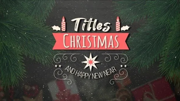 Videohive Christmas Titles 48666277