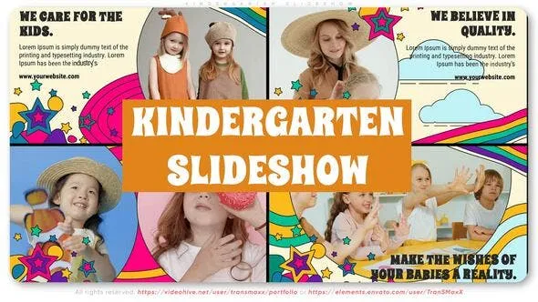 Videohive Kindergarten Slideshow 48624602
