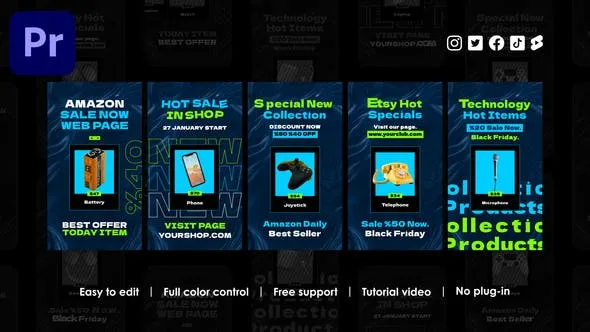 Videohive Online Shopping Instagram Reels 48672924