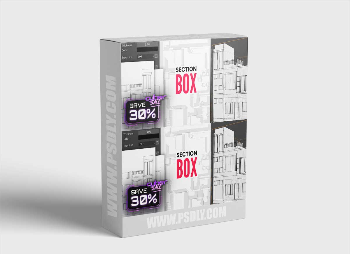 Blender - Section Box - Cross Sections, Elevations, And Visualization 2.0.6