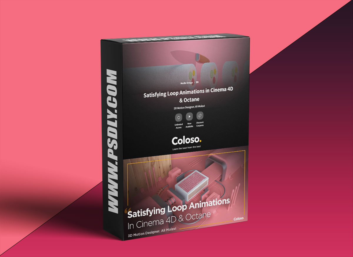 Coloso – Satisfying Loop Animations in Cinema 4D Octane