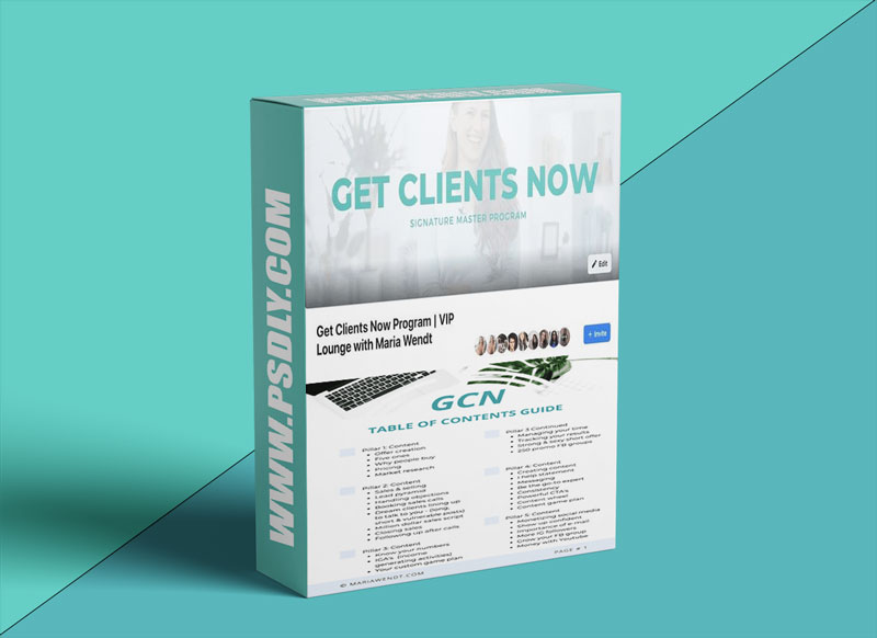 Maria Wendt The Get Clients Now Business Coaching Program