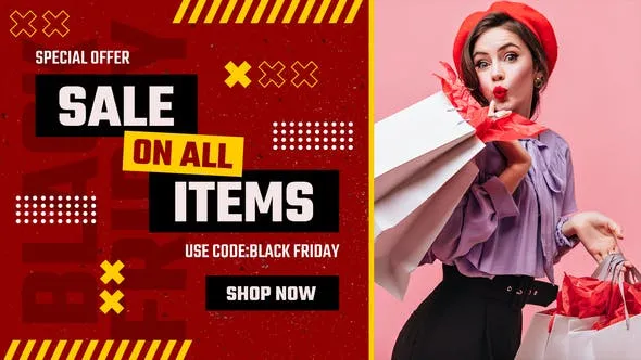 Videohive Black Friday Sale Slider Promo 49532705
