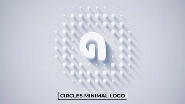 Videohive Circles Minimal Logo Reveal (12 in 1) 49001972