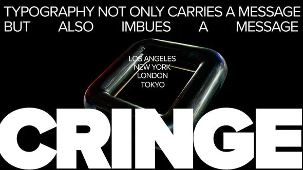 Videohive Dispersion Typography 49477555