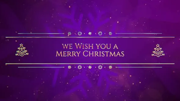 Videohive Merry Christmas Titles 49456634