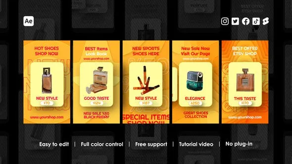 Videohive Online Shopping Instagram Stories 48991100