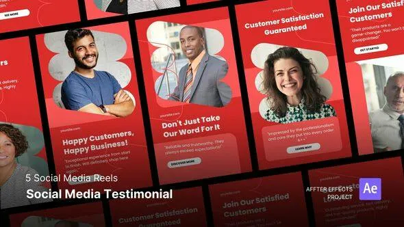 Videohive Social Media Reels - After Effects Template 49510183