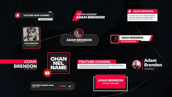 Videohive Youtube Lower Thirds 49310333