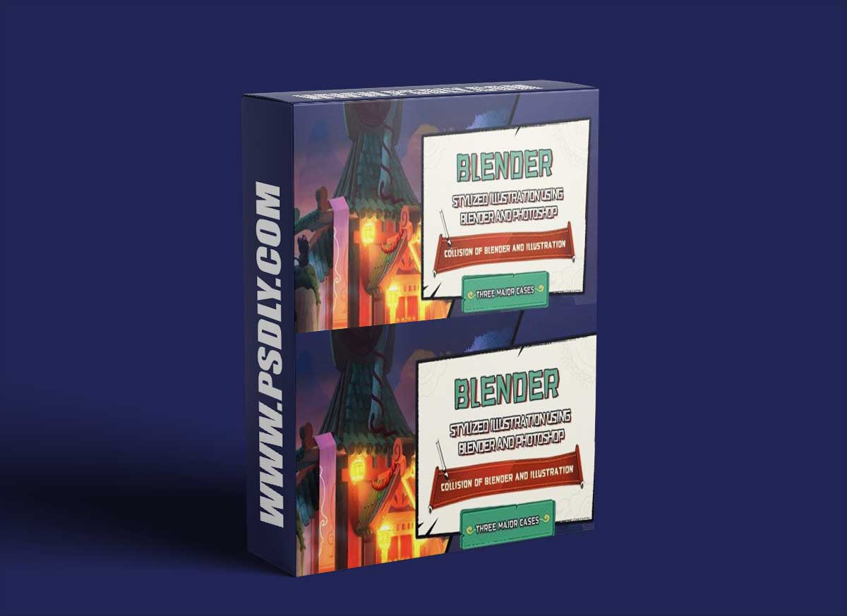 Wingfox – Drawing Stylized Illustration using Blender and Photoshop with Lord Tenshin