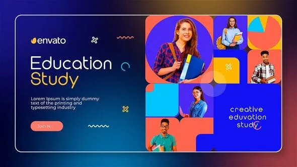 Videohive Creative Online Education Study 49228400