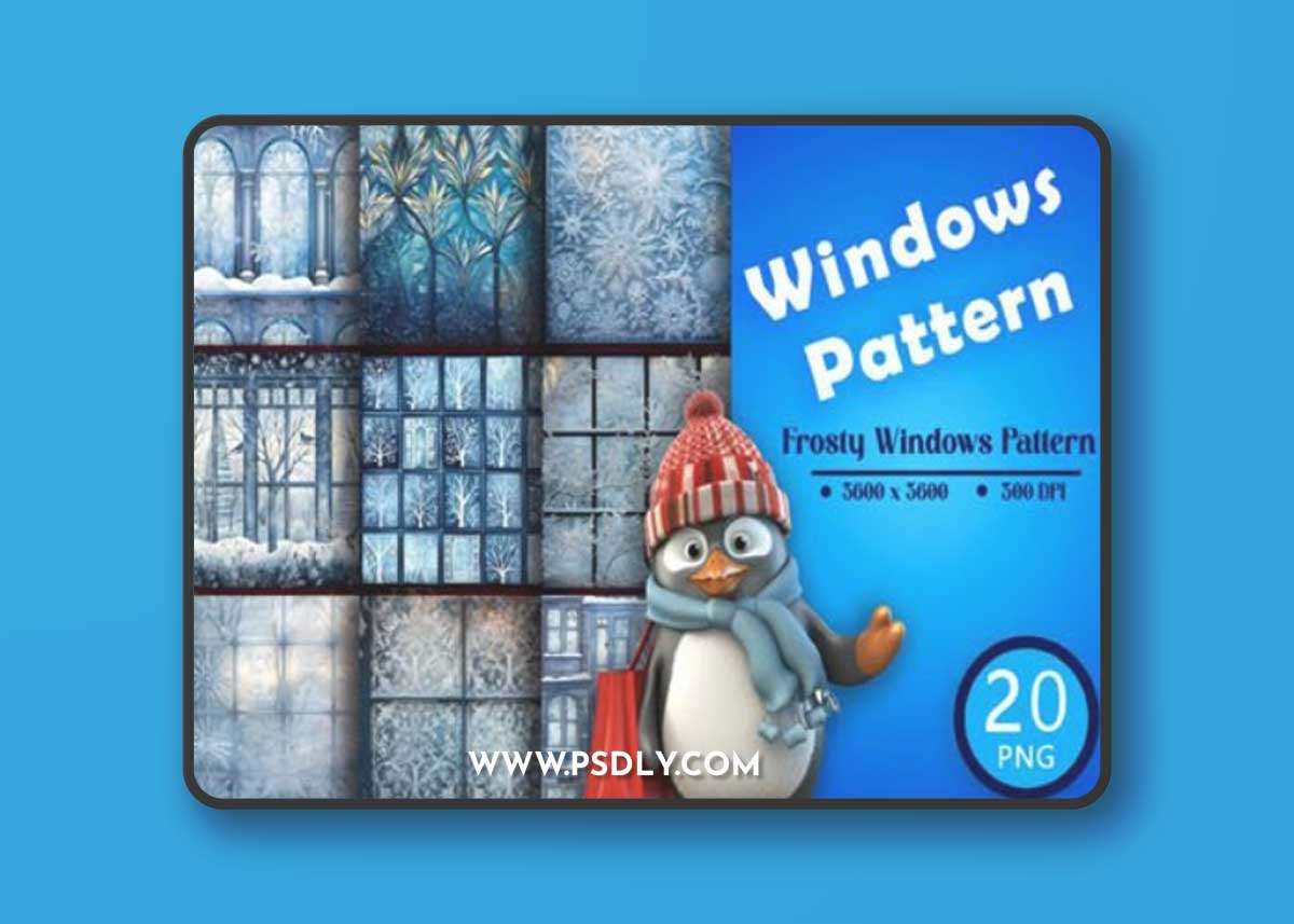 20 Frosty Windows Patterns
