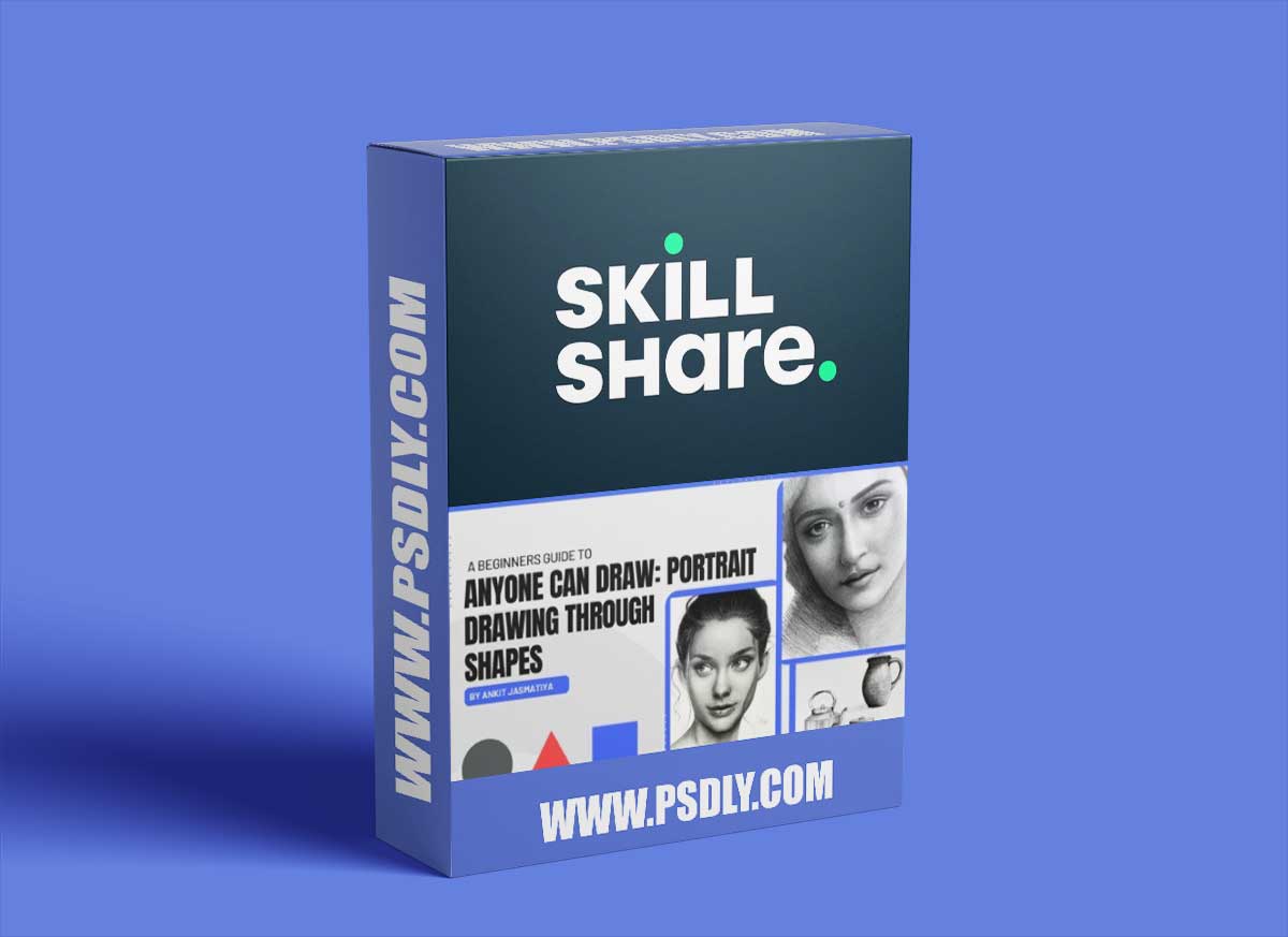 Anyone Can Draw : Portrait Drawing Through Shapes