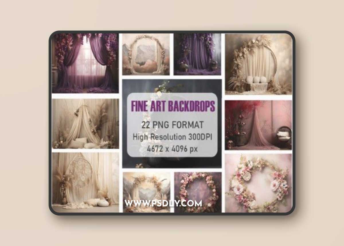 Beautiful Fine Art Backdrops