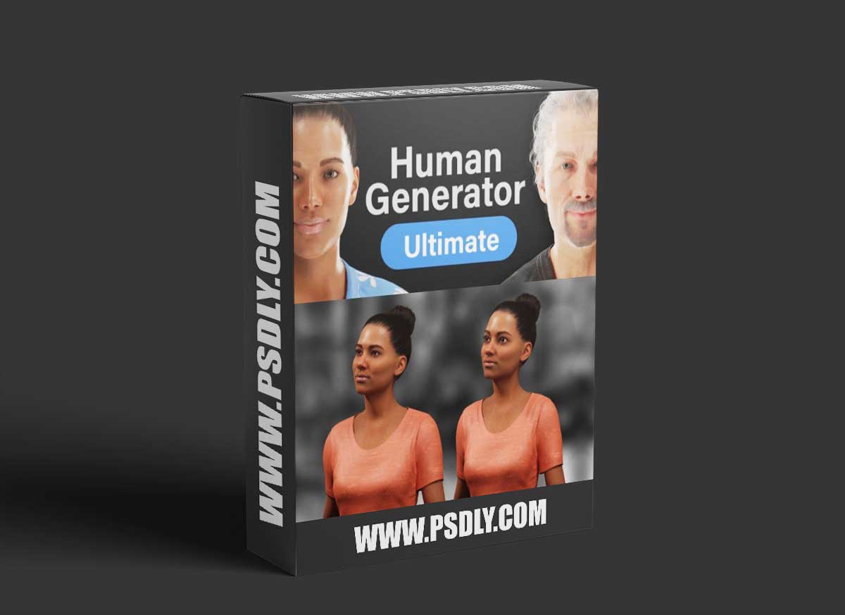 Blender Market - Human Generator Ultimate 4.0.16