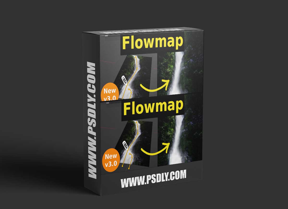 Blender - Procedural Flowmap v2.0