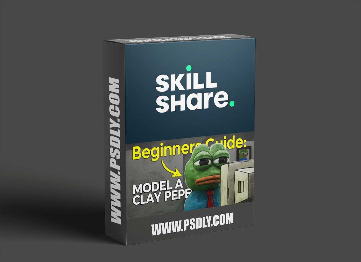 Create Dope 3D Clay Illustration in Blender 4. 0 | All levels are welcome.