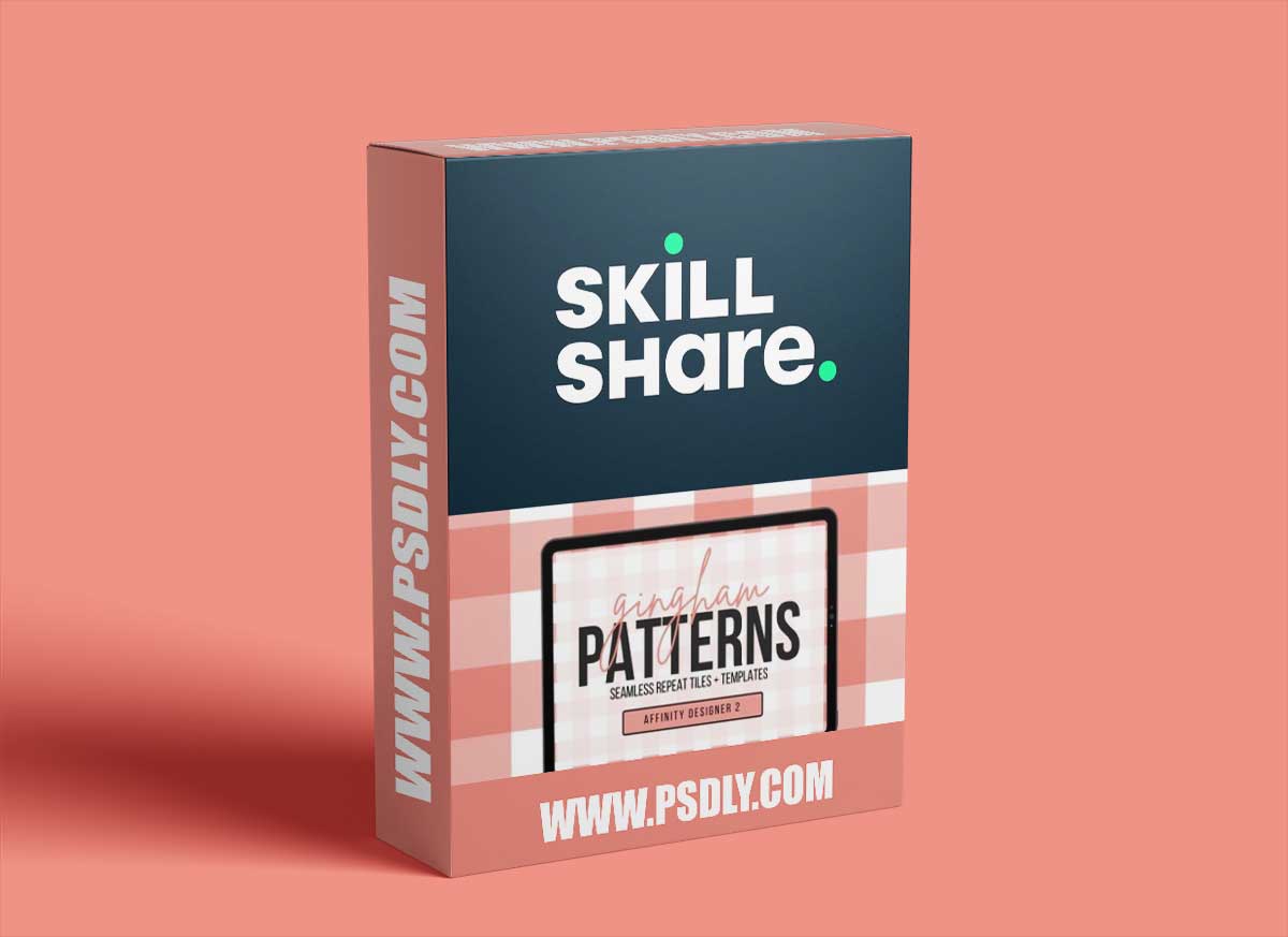 Create Gingham Seamless Repeat Tiles + Templates in Affinity Designer 2