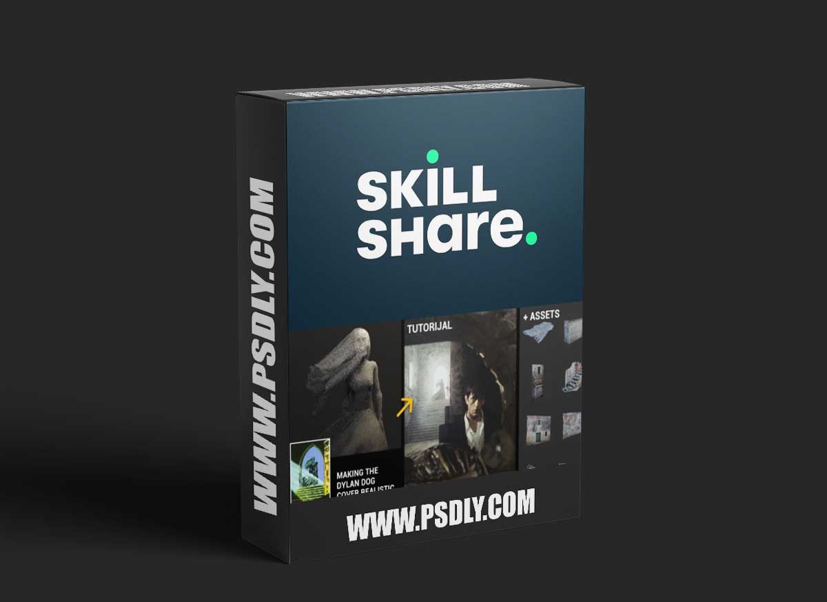 Creating Realistic Horror Scene In Blender + 37 Photoscanned Stone Assets