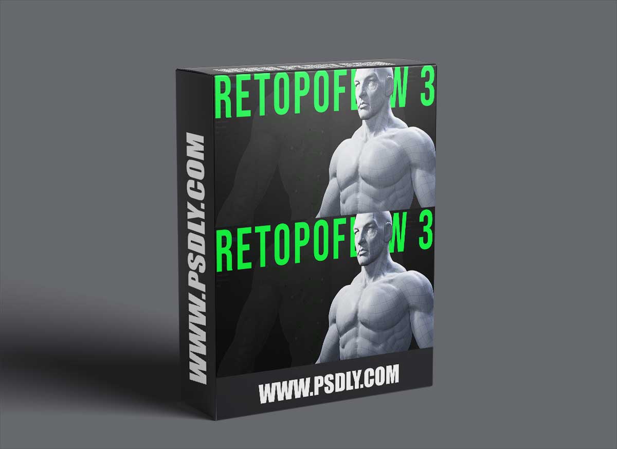 RetopoFlow v3.4.2 - Retopology Toolkit For Blender